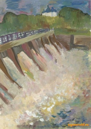 Новочебоксарск стройка ГЭС