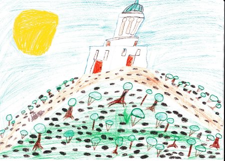 Лисья гора Нижний Тагил рисунок