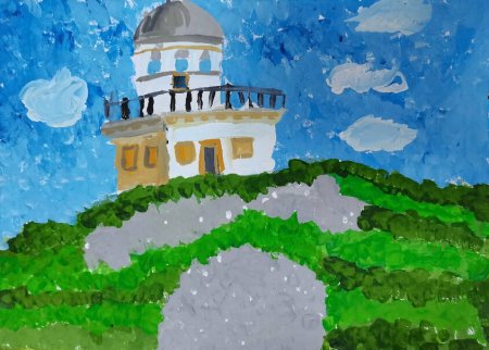 Лисья гора поделка