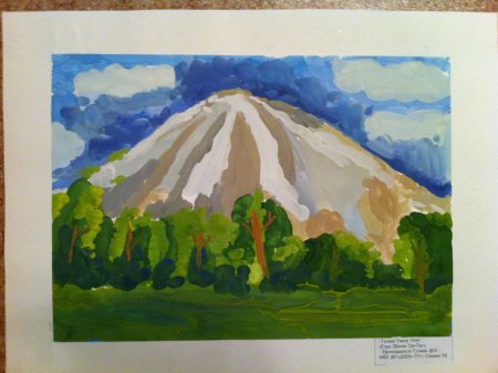 Шихан Торатау рисунок