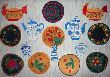 Народно прикладное искусство в детском саду