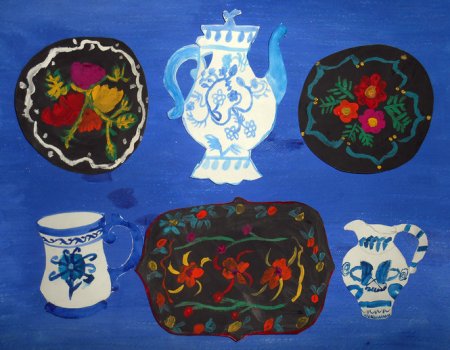 Декоративно прикладное искусство рисование