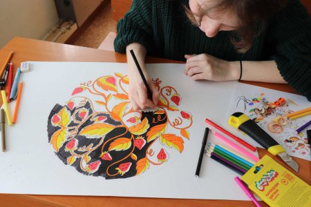 Декоративной прикладное искусство зима