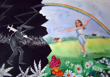 Рисунки на тему войны и мира