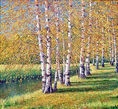 Рисование листопад карандашами