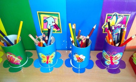 Подставка для поделок в садик