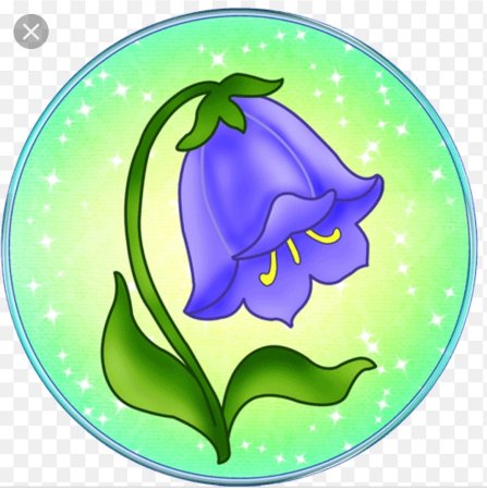 Колокольчик цветок для детей