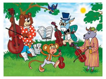 Иллюстрация к басне квартет