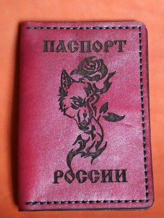 Аппликация из кожзама