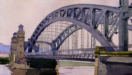 Петр Тютрин акварель