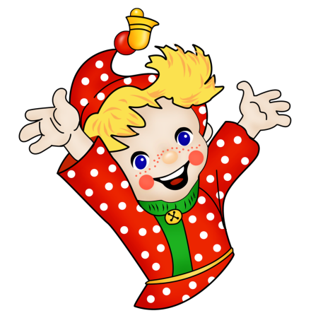 Петрушка Скоморох кукла