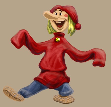 Петрушка персонаж Скоморох