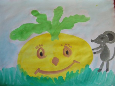 Детские рисунки к сказкам