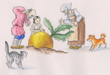 Сказка Репка рисунок