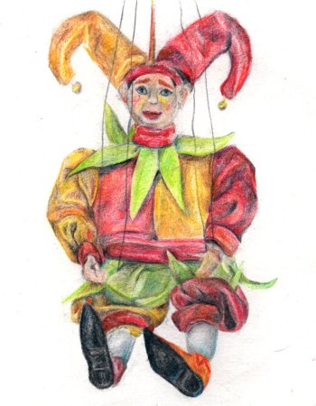 Петрушка Шут Скоморох