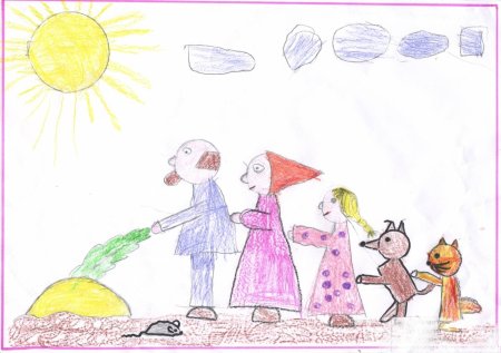 Сказки-раскраски. Репка