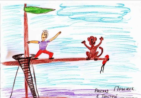 Лев Николаевич толстой прыжок
