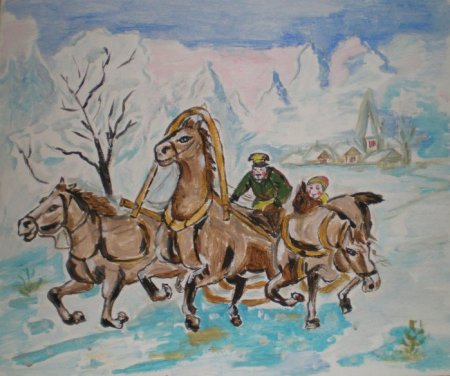 Иллюстрация к тройке Свиридова