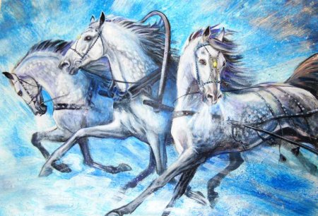 Пьеса Свиридова тройка