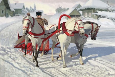 Чайковский ноябрь на тройке