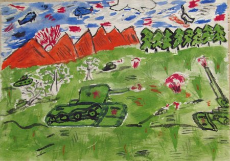 Рисунки Прохоровское танковое сражение