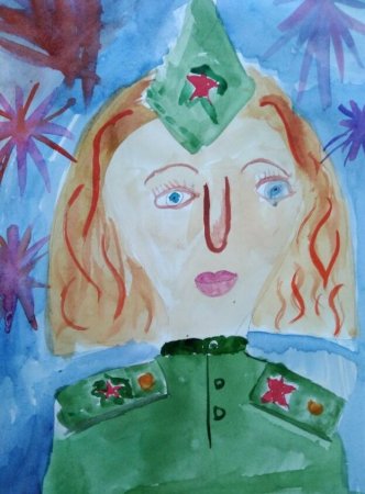Рисунки на тему женские лица войны