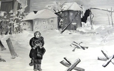 Рисунок на тему война карандашом