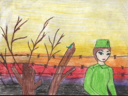 Рисунок на тему война