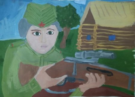 Рисунок на тему война карандашом