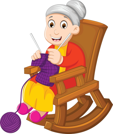 Бабушка рисунок