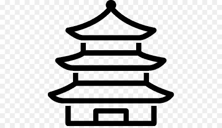 Китайская пагода иконка