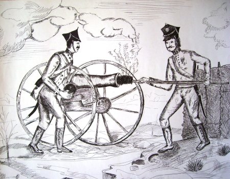 Бородино Лермонтов рисунок