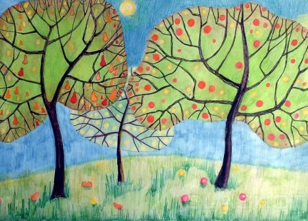 Рисунок осень