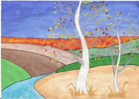 Пейзаж 4 класс