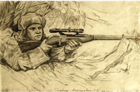 Снайперы ВОВ 1941-1945