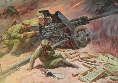 Вениамин Карпович Чебанов Курская дуга