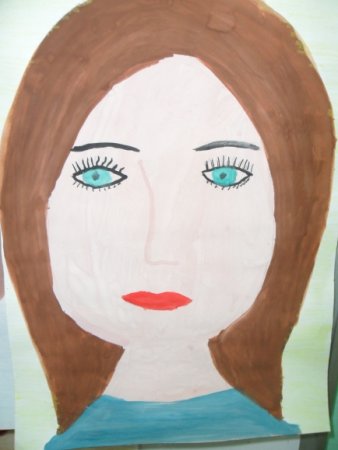 Портрет мамы в полный рост