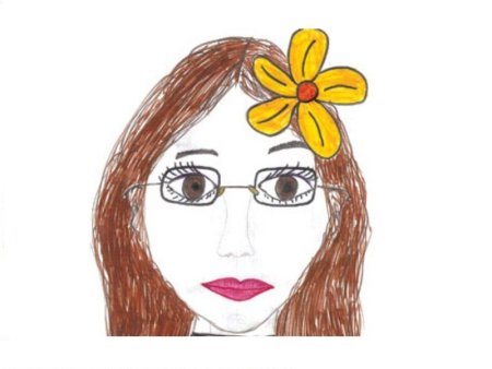 Портрет мамы детский