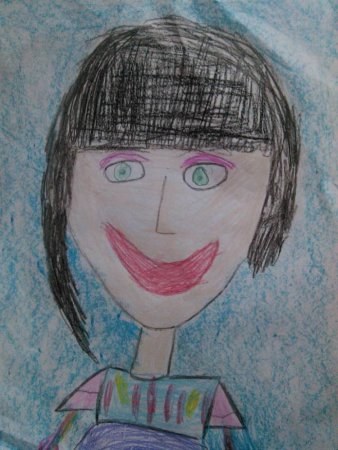 Портрет мамы старшая группа