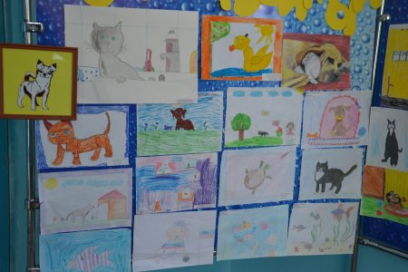 Рисование домашних животных в детском саду