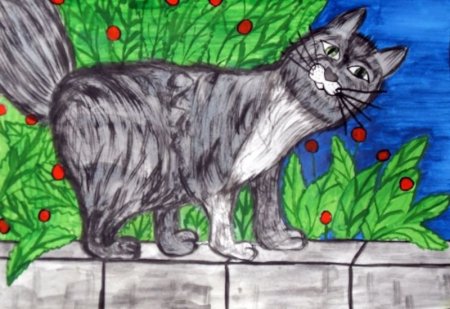 Рисунок Мои домашние питомцы