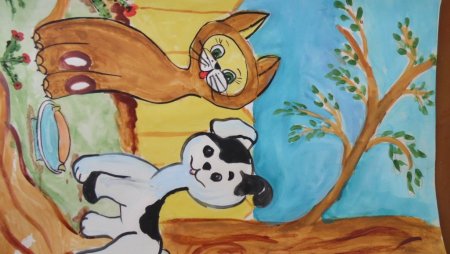 Рисование домашние питомцы