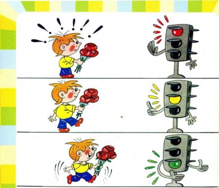 Светофор рисунок