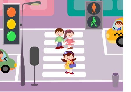 Рисунок светофора для детей в детском саду