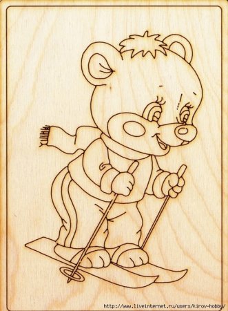 Рисунки для выжигания на фанере