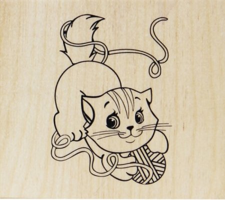 Трафарет для выжигания по дереву для детей