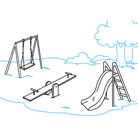 Эскиз детской площадки