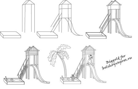 Эскиз детской площадки