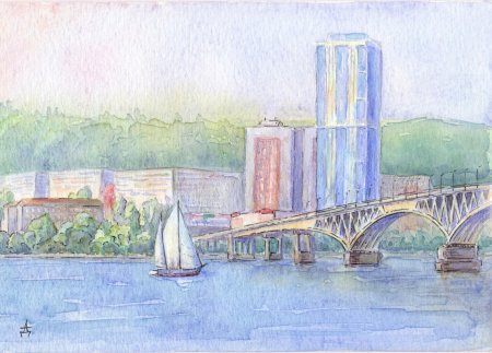 Рисунок город Камышин