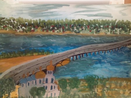 Рисунки ко Дню города Саратова